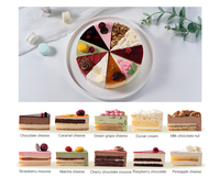 8 Pouces Gâteau Pâtisserie Congelé Gâteau Au Chocolat Couche Congelé Panelli Di Formaggio Congelati Tiefgefrorene Kasekuch Peynirli Kek En