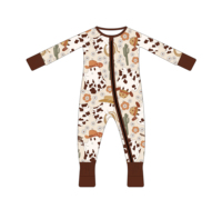 Pyjamas d'Halloween en bambou en gros – Combinaison Zippy – Lots de vêtements pour bébés