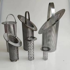 Elemento de filtro tipo Y industrial Uso de filtro de aire de brida perforada de acero inoxidable 304 - Product Image 3