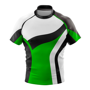 2025 Service OEM Hommes Rugby Uniforme Rugby League Polo T Shirt Respirant Football Wear pour la course - Product Image 1