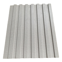 Panneaux muraux intérieurs écologiques de qualité supérieure, imperméables, antistatiques, design moderne, bois PVC, décoratifs, élégants, pour intérieurs de maison et d'hôtel