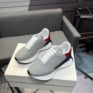 รองเท้าผ้าใบ AlexanderRetro รุ่น Color Block Chunky Sole Runner แบบมีรูระบายอากาศ สำหรับผู้ชายและผู้หญิง เหมาะสำหรับการเดินทางประจำวัน - Product Image 1