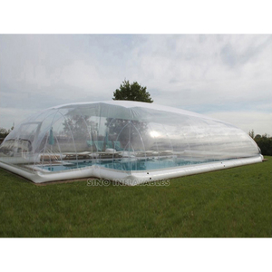 Tente gonflable transparente portative extérieure de dôme de couverture de <span class=keywords><strong>piscine</strong></span> pour la <span class=keywords><strong>piscine</strong></span> d'explosion de natation de l'usine de la Chine - Product Image 2