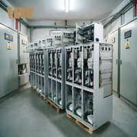 Système de distribution d'énergie métallique modulaire triphasé 12 kV 10 kV 630 A rempli de SF6, étanche IP67, pour usage industriel en gros
