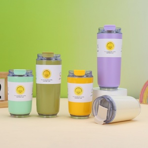 Tazas de Café Elegantes y Minimalistas para Oficina y Regalos Empresariales, 320ml/480ml, Acero Inoxidable 304, Doble Pared, Aislamiento al Vacío, Venta al Por Mayor - Product Image 3