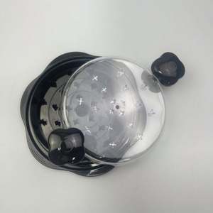 OEM ODM BPA Free <b>Chicken</b> <b>Shredder</b> Tool Heat Resistant Meat <b>Shredder</b> with Transparent Lid Wholesale Plastic Product - Product Image 1