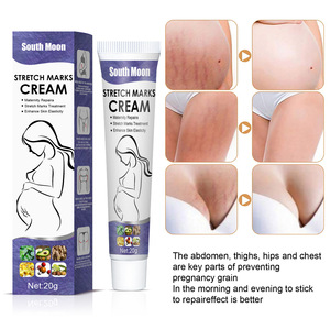Crème anti-<span class=keywords><strong>vergetures</strong></span> South Moon 20g en tube <span class=keywords><strong>pour</strong></span> femmes, puissante crème réparatrice laser <span class=keywords><strong>pour</strong></span> l'abdomen - Product Image 5