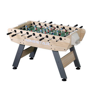 Table <span class=keywords><strong>de</strong></span> football <span class=keywords><strong>de</strong></span> table en bois personnalisée Nine-Star, jeu <span class=keywords><strong>de</strong></span> société pour deux joueurs adultes - Product Image 5