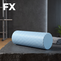 Rouleau en mousse d'élastomère thermoplastique FX léger et portable pour massage musculaire profond, Pilates, exercice, récupération sportive, physiothérapie