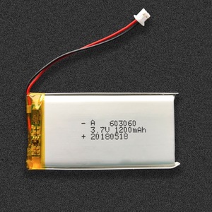 Bateria <span class=keywords><strong>Lipo</strong></span> 603060 3.7v 1200mah de Vida Multi-Ciclo para LED <span class=keywords><strong>Solar</strong></span> e Brinquedos - Product Image 6