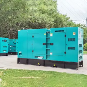 Cummins इंजन द्वारा संचालित 80Kw अतिरिक्त Genset Denyo चुप 100Kva डीजल जनरेटर