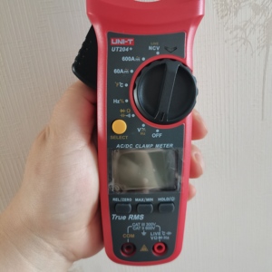 UNI-T UT 204+  Pince ampèremétrique numérique intelligente, multimètre de haute précision, ampèremètre à pince 0-600V, usage industriel et domestique - Product Image 3