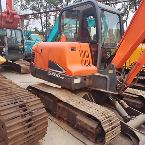 Doosan เครื่องขุด85hp DX60 yanmar 85% ใหม่พร้อมส่วนประกอบหลักรวมถึงปั๊มที่ใช้ - Product Image 1