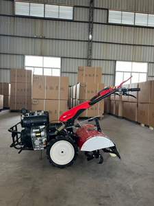 Nouveau micro-motoculteur à essence autopropulsé 4x4 haute puissance avec surveillance à distance pour désherbage et creusement de tranchées - Product Image 4