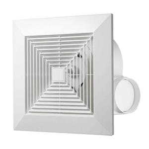 300*300MM conduit monté au plafond cuisine fumée chambre carré ménage Ventilation ventilateur <span class=keywords><strong>d</strong></span>'<span class=keywords><strong>extraction</strong></span> pour salle de bain - Product Image 2