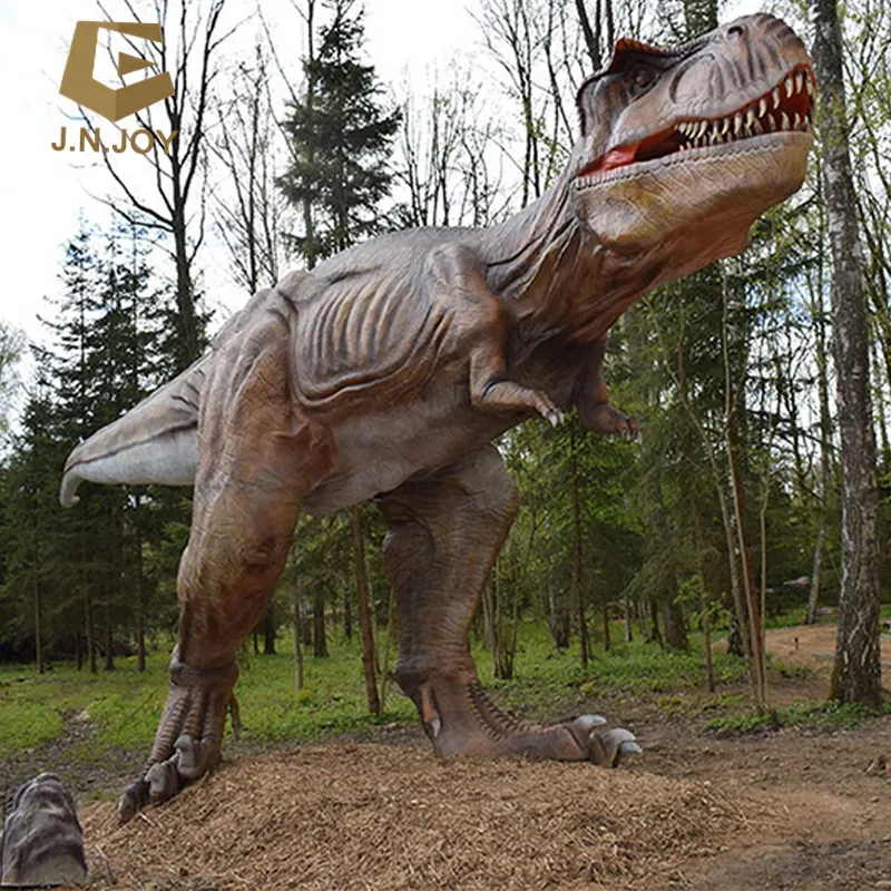 ไดโนเสาร์ไดโนเสาร์ T-Rex รุ่นสมจริง Animatronic T Rex ไดโนเสาร์