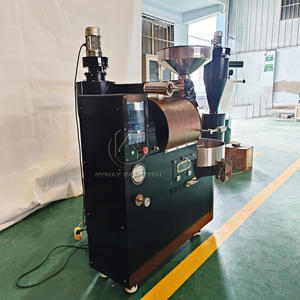 HW-12kg 3Kg 3.5Kg 6Kg 7Kg 10Kg 12Kg 15Kg 17Kg Industriële Hetelucht Koffiebrander Rookonderdrukkingssysteem Curve Recordmeter - Product Image 6