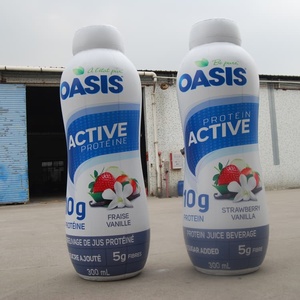 Réplica de Botella de Bebida Proteica Activa Inflable Gigante, Exhibición Inflable Promocional Personalizada para Marcas de Bebidas Deportivas y de Bienestar - Product Image 5