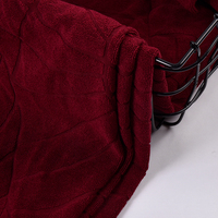 Tissu jacquard antistatique en polyester et élasthanne, respirant, extensible, de couleur unie, très vendu, pour housse de canapé