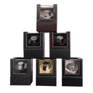 Hộp Lên Dây Đồng Hồ Đơn Tự Động, Có Mô Tơ Siêu Yên Tĩnh, Vỏ Gỗ Dành Cho Đồng Hồ Nam Nữ - Product Image 1