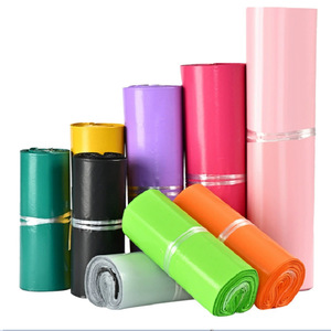 ถุงพลาสติก PE สีตามสั่งสำหรับจัดส่ง ถุง OPP แบบใช้แล้วทิ้งสำหรับบรรจุภัณฑ์ขนส่ง - Product Image 2