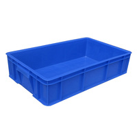 Plateaux et Conteneurs de Rangement en Plastique Écologiques et Durables, Palettes en Plastique Empilables Colorées avec Diviseurs, Caisses en Plastique – Vente Chaude