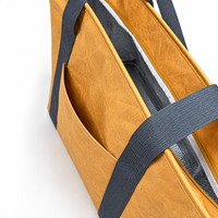 Sac isotherme de pique-nique grande capacité avec poche latérale zippée, fond renforcé, logo personnalisé OEM