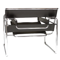 Nouvelle Arrivée - Fauteuil Simple en Cuir Style Industriel Médiéval, Canapé Tendance pour Célébrités d'Internet avec Matériaux en Acier Inoxydable pour Restaurant