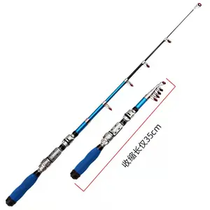 韓国市場向けの中国bylooカスタマイズカーボンハードポータブルロックロッド4/5/6/7M伸縮式釣り竿スピニング釣り竿を購入する