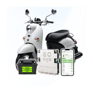 ECBMS 8s 10s 17s 72v 96v 300a 100a ESS 등급 BMS LiFePO4 리튬이온 배터리 팩 액티브 밸런서 보드 전기 오토바이 스마트 BT - Product Image 1
