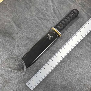 มีดอเนกประสงค์ Black Nirvana รุ่น LS098 ด้ามจับ G10 แบบปรับแต่งได้ ใบมีดเหล็ก 3V ขนาด 34 ซม. รับประกันคุณภาพ สำหรับงาน DIY ODM และ OEM - Product Image 6
