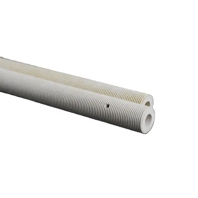 Alumina Zirconia porous ceramics 99 ceramic tube electronic insulation ceramics pipe