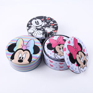 small tin boxes wholesale tin box for packing Round cake tin box