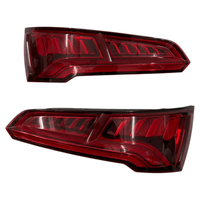 Pour Audi Q5L 2018-2020 : Ensemble de feux arrière LED, feux de freinage, feux de position, clignotants gauche et droit, réflecteur anti-collision OEM