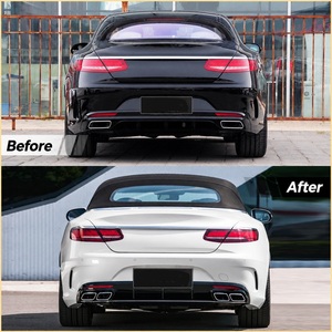 Kit de carrosserie pour Mercedes Benz W217 2013-2020, style S63 S65, <span class=keywords><strong>pare</strong></span>-chocs avant et arrière, pour coupé S W217 2013-2020, kit de conversion - Product Image 6