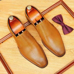 Sandales plates décontractées, mode, haute qualité, respirantes, en cuir véritable, sandales d'été pour hommes, sandales de marche en plein air - Product Image 5