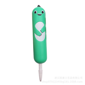 Pu Foam Slow <b>Rebound</b> Pen Sleeve Stress Relief Toy Writing Aid Grip For Study And Office Use - Product Image 4