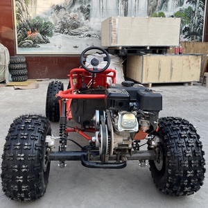 Go Karts de Pedales de 212cc y 4 Tiempos, Buggy Todoterreno, Kart de Carreras para Adultos, Asiento Ajustable, Neumáticos Grandes, Velocidad 60km/h, Aventura al Aire Libre - Product Image 4