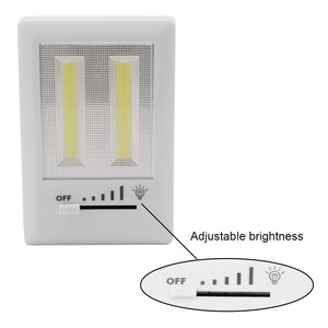 Cob Switch Light Strip Led Emergency Lighting Battery Powered Night Light For Closet Hallway Wall Mounting - Product Image 4