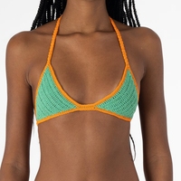 2024 femmes Triangle Crochet brésil Boho Bikini maillots de bain maillots de bain main Crochet australien à lacets maillot de bain