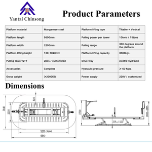 Machine de redressage de <span class=keywords><strong>carrosserie</strong></span> verticale robuste avec tour de traction de 10 tonnes pour <span class=keywords><strong>garage</strong></span> et atelier de réparation automobile - Product Image 6