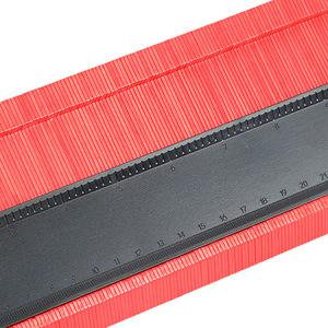 Dr. Regla de Contorno Gigante Profiler de 10 y 5 Pulgadas Roja para Medición en Madera, Piedra y Automoción - Product Image 3