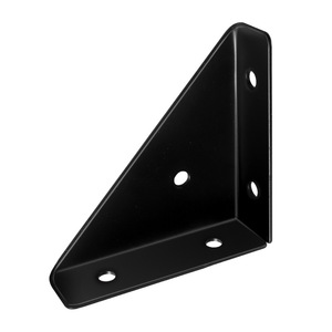 Three Sided Corner Bracket 90 Degree Right Angle Steel Support For Cabinet Shelf <b>Wardrobe</b> Reinforcement Durable Load Bearing - Product Image 2