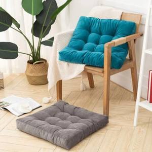 Coussin décoratif d'hiver, couleur unie, pour la méditation, coussin de siège pour chaise de méditation, coussin de yoga - Product Image 4