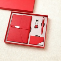 Kit de Réseautage Premium C-Suite : Carnet en Cuir de Haute Qualité, Stylo, Porte-Cartes, Porte-clés – Coffret Cadeau d'Affaires Personnalisable