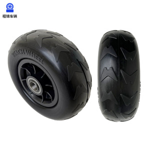 Neumático sólido de espuma de PU de 8x3 pulgadas para remolque, vehículo de camping al aire libre - Product Image 5