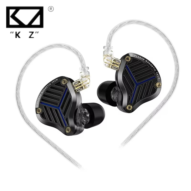 KZ PRX in Ear Planar Driver Wired Earphones Music Headphones HiFi Bass Monitor Earbuds Sport Headset