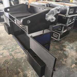 Goodwill Customize Aluminium Durable Flip Flight Case pour Allen & heath GL2400-432 Mixer avec support pour ordinateur portable - Product Image 3