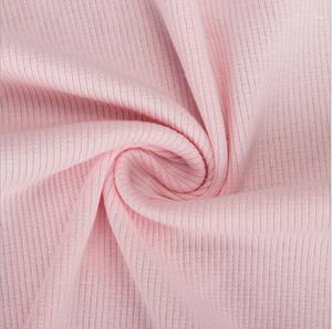 新到货定制弹力 95% 竹纤维 5% 氨纶 2*2 罗纹针织面料，宝贝 - Product Image 4