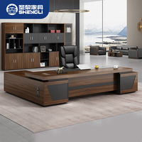 Mobilier bureau LBZ-95 Scrivania table de bureau pour directeur de bureau de luxe pour PDG table de bureau pour directeur de bureau